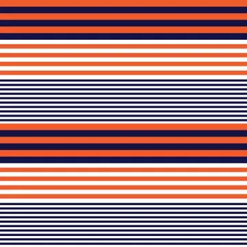 Orange Stripe seamless pattern background in horizontal style 스톡 일러스트