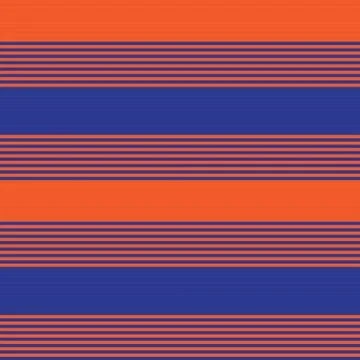 Orange Stripe seamless pattern background in horizontal style Illustrazione stock