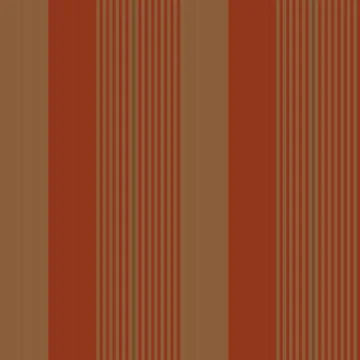 Orange Stripe seamless pattern background in vertical style Stock Illustration