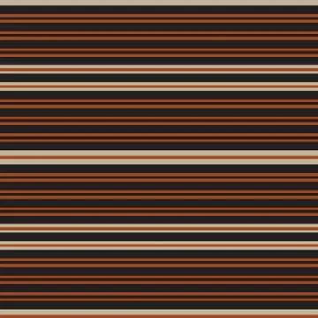 Orange Stripe seamless pattern background in horizontal style Illustrazione stock