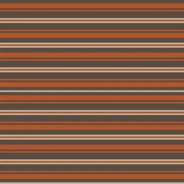 Orange Stripe seamless pattern background in horizontal style Illustrazione stock