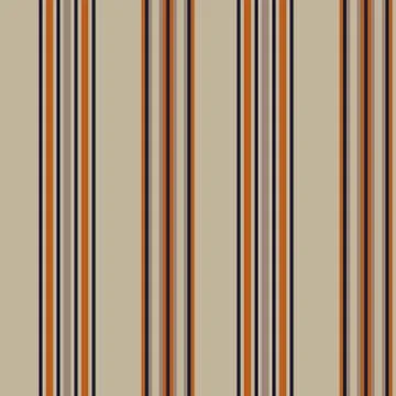 Orange Stripe seamless pattern background in vertical style Stock Illustration