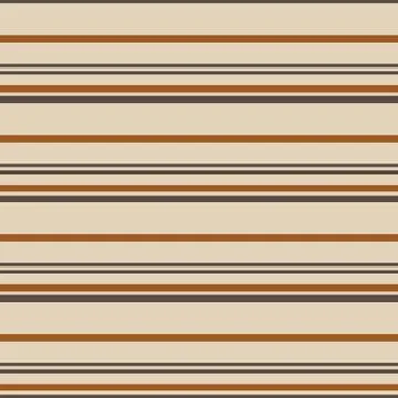 Orange Stripe seamless pattern background in horizontal style Stock Illustration