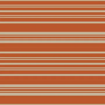 Orange Stripe seamless pattern background in horizontal style Illustrazione stock