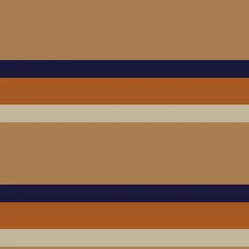 Orange Stripe seamless pattern background in horizontal style Illustrazione stock