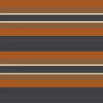 Orange Stripe seamless pattern background in horizontal style Illustrazione stock