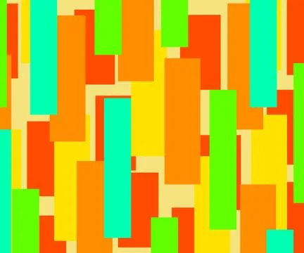 Orange stripes flat backdrop Stock Illustration