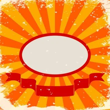 Orange stripes Illustrazione stock
