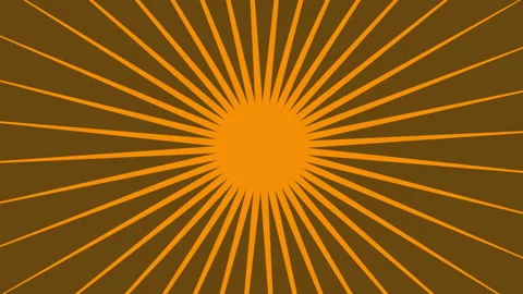 Orange sunburst background Stock Footage 232935762