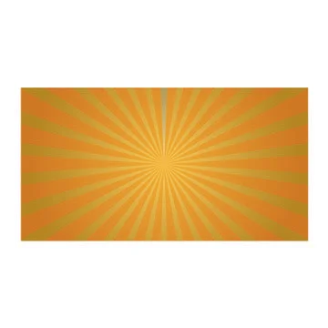 Orange Sunburst background Vector Graphics Stock Illustration