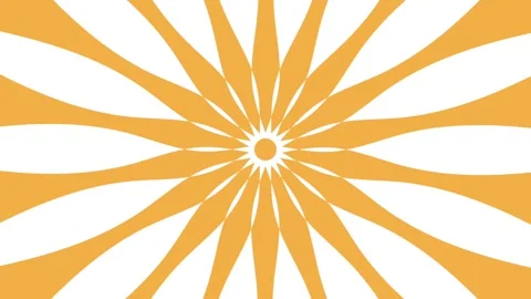 Orange sunlight animation Stock Footage 312185162