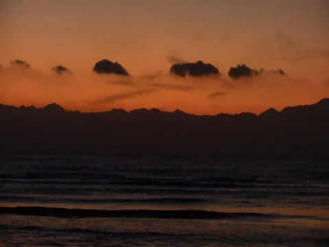 Orange sunrise Stock Footage 71475995