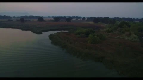 An orange sunrise Stock Footage 137916130