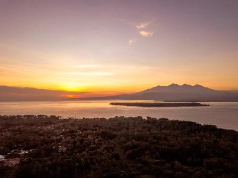 Orange Sunrise Stock Photos