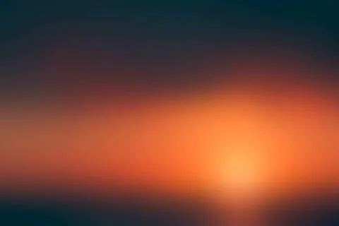 Orange sunset abstract blurred background 스톡 사진