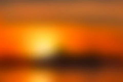 Orange sunset abstract blurred background Stockfoto's