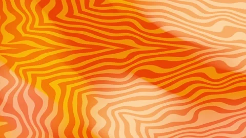 Orange sunset gradient with optical illusion Stock Footage 306448707