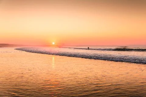 Orange Sunset Stock Photos