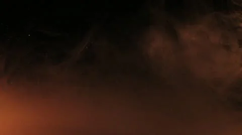 Orange swirling clouds Stock Footage 11051008