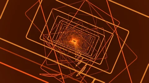 Orange Talk Square Rotation Stock Footage 101759642