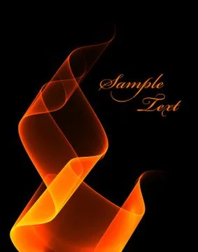 Orange tape Illustrazione stock