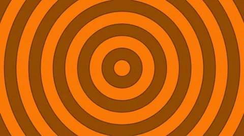 Orange Target Background Stock Footage 22364385