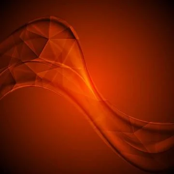 Orange tech wavy background Orange tech wavy background. Vector design Cop... Foto stock