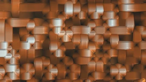 The orange texture of the glossy material moves Stock Footage 113329344