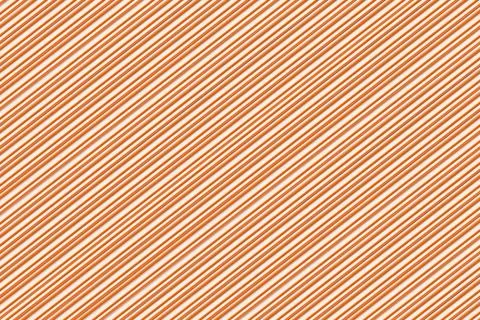 Orange thin lines diagonal ribbed abstract pattern on white background volume Stock Illustration