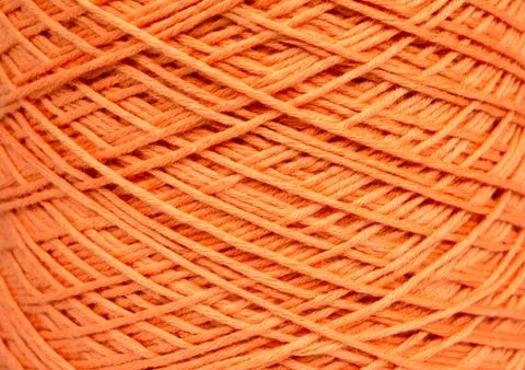 Orange thread Stock Photos