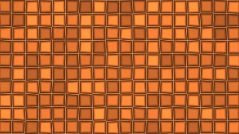 Orange tile pattern creates a textured background for Stock Footage 338276800