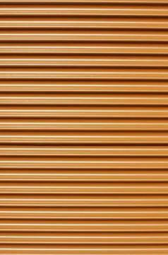Orange tin sheet Foto stock