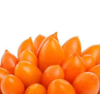 Orange tomatoes Stock Photos