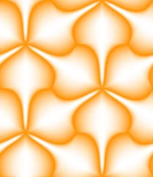 Orange tone seamless patten. Stock Illustration