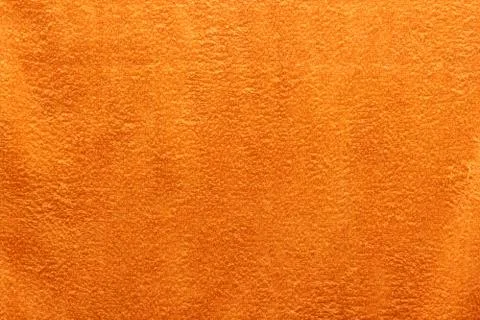 Orange towel Stock Photos