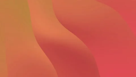 Orange transition wave pattern animation background abstract pattern Stock Footage 208625719