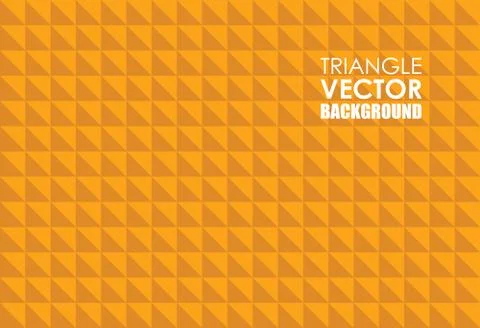 Orange triangle background イラスト素材