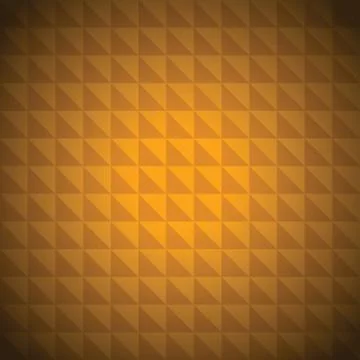Orange triangle background Stock Illustration