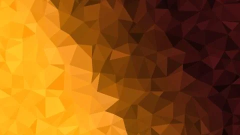 Orange triangular low poly, Mosaic pattern Background, Vector illustration gr 스톡 일러스트