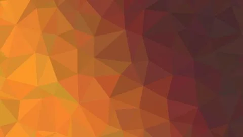 Orange triangular low poly, Mosaic pattern Background, Vector illustration gr 库存插图