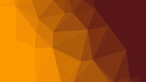 Orange triangular low poly, Mosaic pattern Background, Vector illustration gr イラスト素材