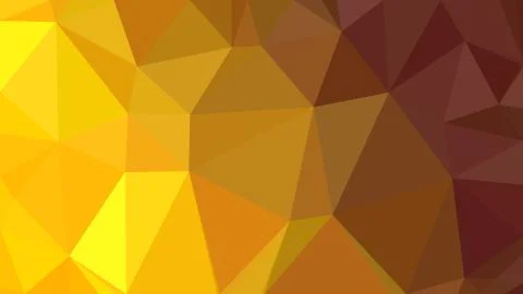 Orange triangular low poly, Mosaic pattern Background, Vector illustration gr イラスト素材
