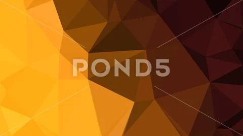 Orange triangular low poly, Mosaic pattern Background, Vector illustration gr Ilustração Stock