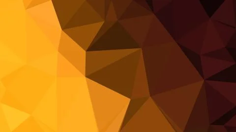 Orange triangular low poly, Mosaic pattern Background, Vector illustration gr Stockillustratie