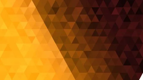 Orange triangular low poly, Mosaic pattern Background, Vector illustration gr Stock Illustration