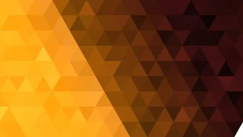 Orange triangular low poly, Mosaic pattern Background, Vector illustration gr Illustrazione stock