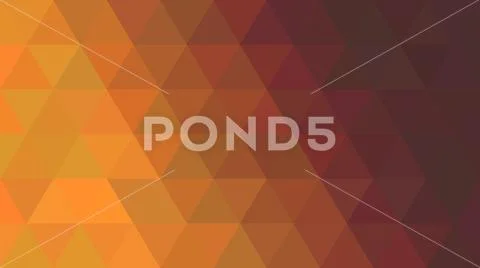 Orange triangular low poly, Mosaic pattern Background, Vector illustration gr Stockillustratie