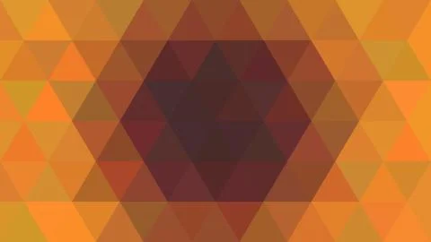Orange triangular low poly, Mosaic pattern Background, Vector illustration gr イラスト素材