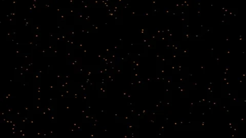 Orange Triangular Shapes on Dark Background Stock Footage 318282515
