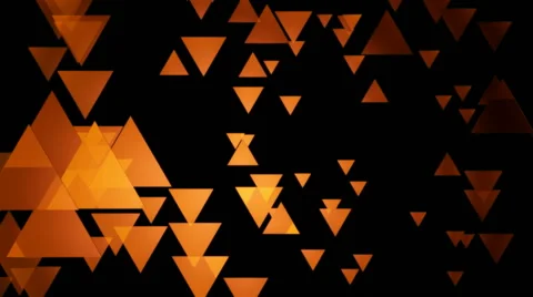 Orange trigonal movement Video stock 52001315